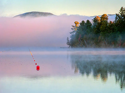 Mirror Lake Sunrise Fog DSCF09570-2