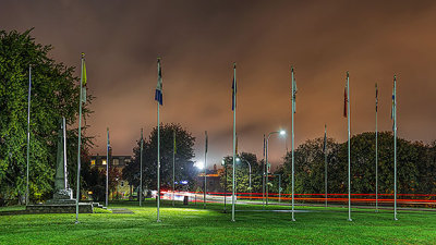 War Memorial At Night 37969