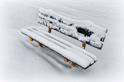 Snowy Bench 42004