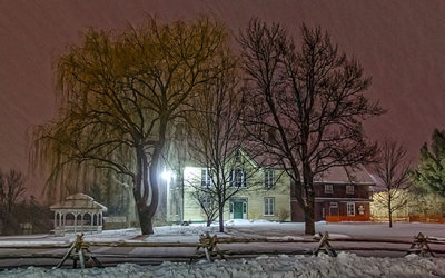 Heritage House On A Bright Night 20140214