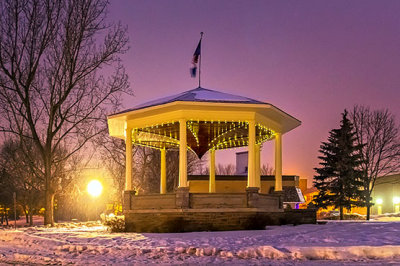 Perth Bandstand At Dawn 20140301