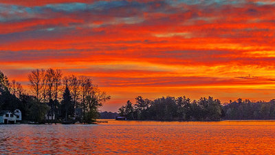 Newboro Lake Sunrise P1010098-100