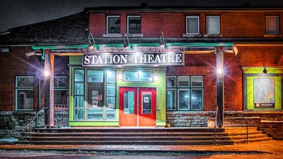 Station Theatre Front Door 20141214