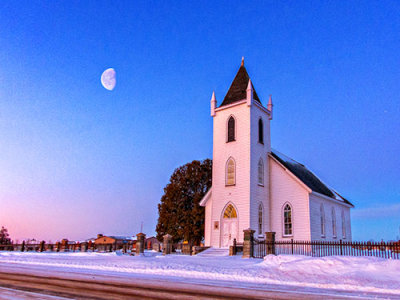 Wolford Chapel At Dawn P1050628-30