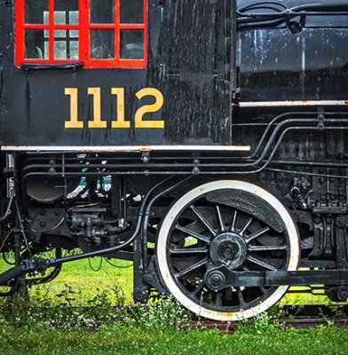 Steam Locomotive Wheel P1160290-2