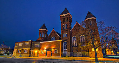 Trinity United Church At Dawn 46566-8