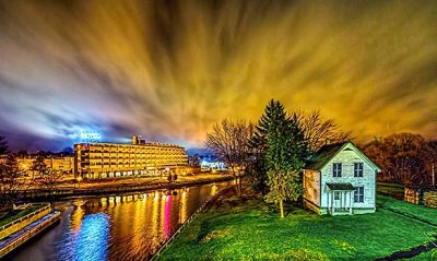 Rideau Canal At Night 47614-9