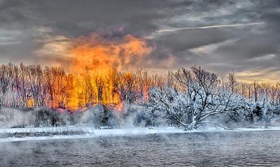 Frosty Rideau Waterway Sunrise P1010878-82