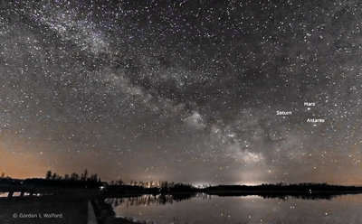 Milky Way Over Irish Creek 29110-1