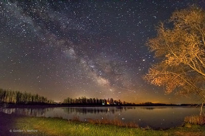 Milky Way Over The Rideau River 48297-9