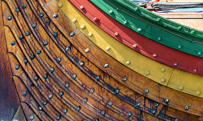 Viking Ship Stern Detail P1080287