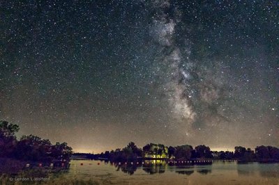 Milky Way Over Edmonds Lock P1080576