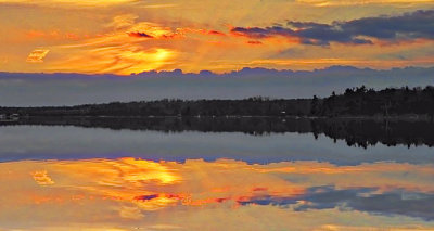 Otter Lake Sunset DSCN00895