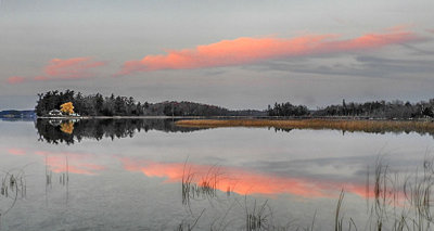 Otter Lake At Sunset DSCN00915-7