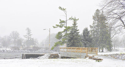 Turtle Island Bridge In Snowfall DSCN01030-2