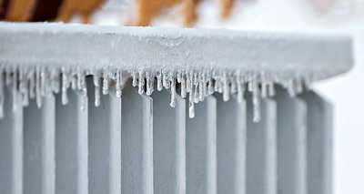 Icy Porch Railing P1170425