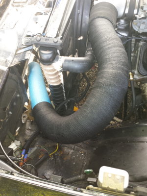 fiberglass intake in the car