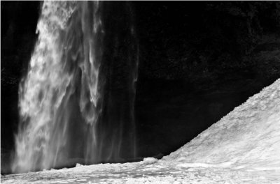 Ice at Edge of Falls