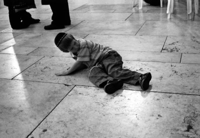 Child Playing at the Wailing Wall.jpg