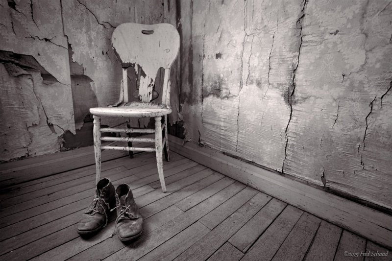 Miner's Boots and Chair