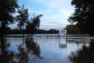 River's Up -- Wabash Flooding