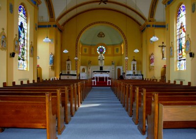 Saint Xavier Catholic Church   --   Saint Francisvlle, Illinois