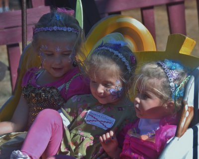 A Renaissance Festival and Three Wyatt Woodland Fairies