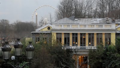 The Ledoyen is one of the oldest restaurants in Paris . .  and expensive