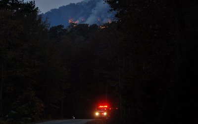 Fire Comes Over The Mountain