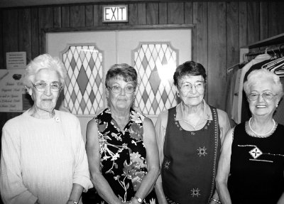 Four Gray Sisters - Gerry Brian, Patty Fieock, Margie Auerswald, Betty Hall