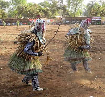  FESTIMA, Festival des Masques , dancers from Diapaga,  Burkina Faso