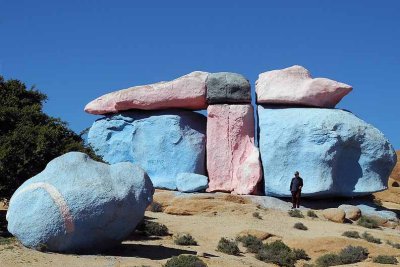 Les Rochers Peints  Tafraout, Maroc.