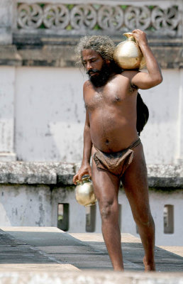 At Mahima Dharma monastery in Joranda, Orissa