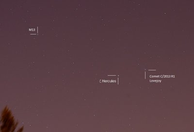 Comet Lovejoy C/2013 R1