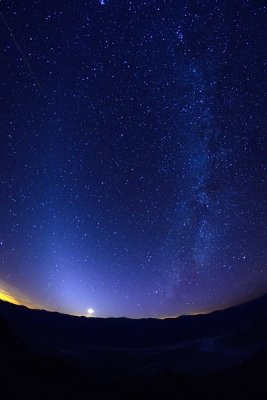 The Zodiacal Light and the Milky Way