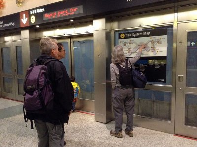 Figuring out the Seattle Airport Train Map