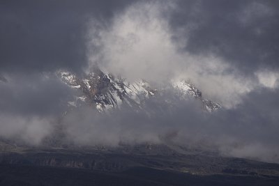 Kili from the campsite