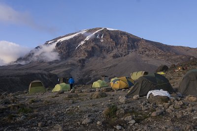 Kilimajaro at the Karanga Camp