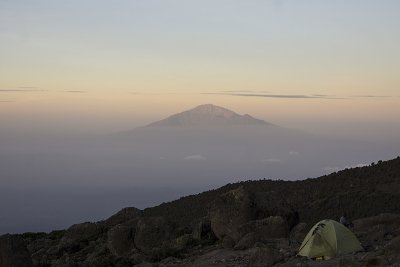 Mt Meru at sunrise