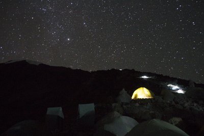 Day 7 of 8 - Headlamps to the top of Kilimanjaro