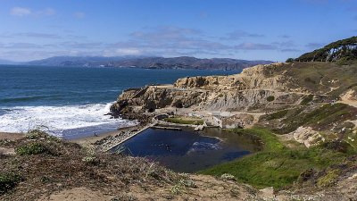 The remains of Sutro Baths
