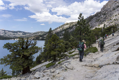 Day 1 - Hike along Echo Lake