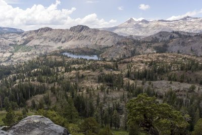 Overlooking the Desolation Wilderness