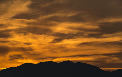 Mount Hamilton/Lick Observatory Sunrise