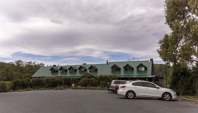 At the Cradle Mountain Lodge
