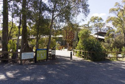 The Visitor Center at St Clair National Park