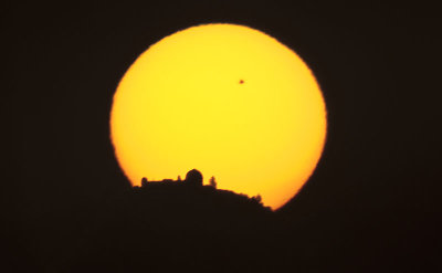 Sunspot 2529 and Lick Observatory