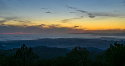 Sunset from Fremont Peak State Park