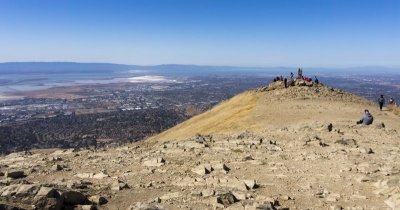 View from the top of Mission Peak