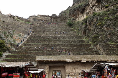 Le site Inca, les terrasses
